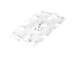 Cassette d'épissure FO KAB sans couvercle, empilable, pour protection d'épissure à sertir et thermorétractable