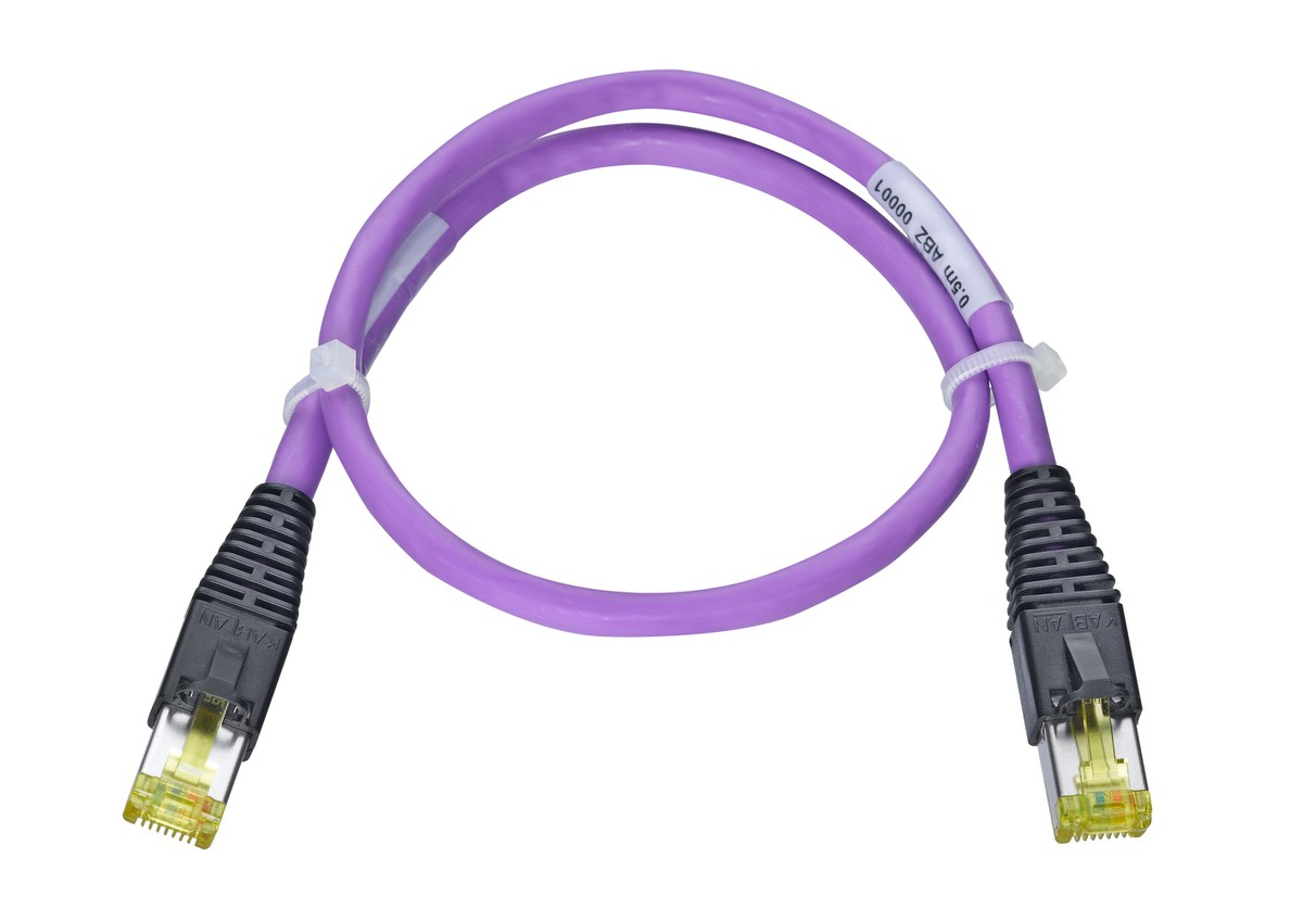 AK-fn VBS Typ18 Kat.6A hf sz/vio/sz 9.0m Kabel: freenet violet Stecker: Hirose TM-31