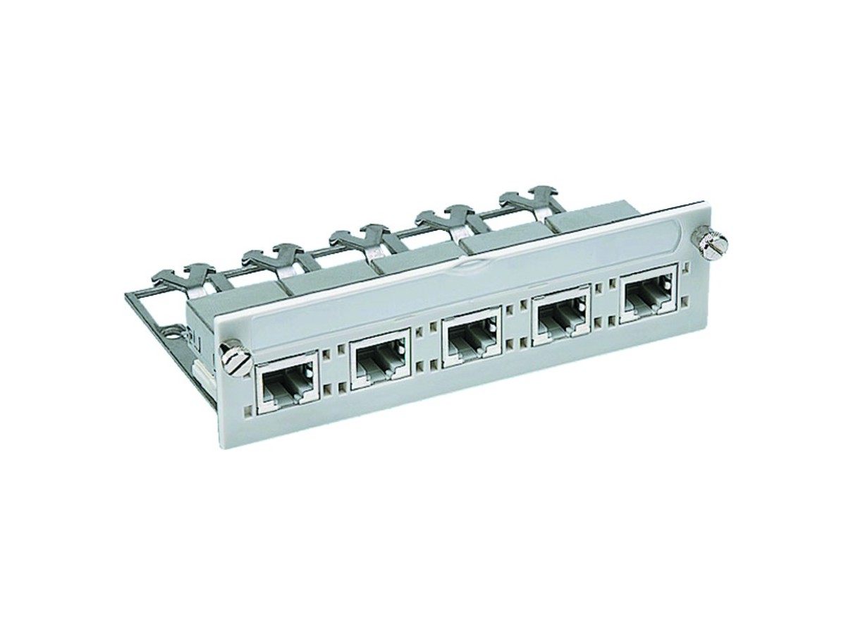 R&M Universaleinh.6xRJ45 Kat.6 UTP ws