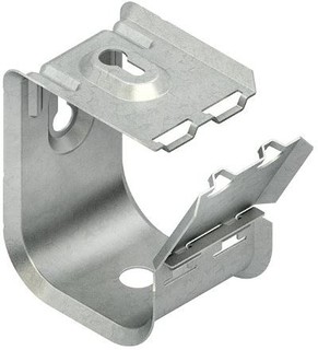 Montage au plafond SHS 80 (a= 600 mm) (g= 6 kg/m)