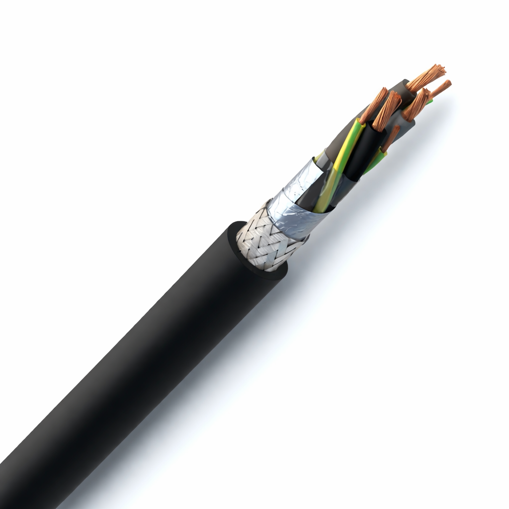 Motorflex 3-Plus 3x95+3x16 LPE hf schwarz Cca