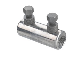 Schraubverbinder AL vz für AL/Cu 35-150mm2, mit Trennsteg, 2 Abreisskopfschrauben