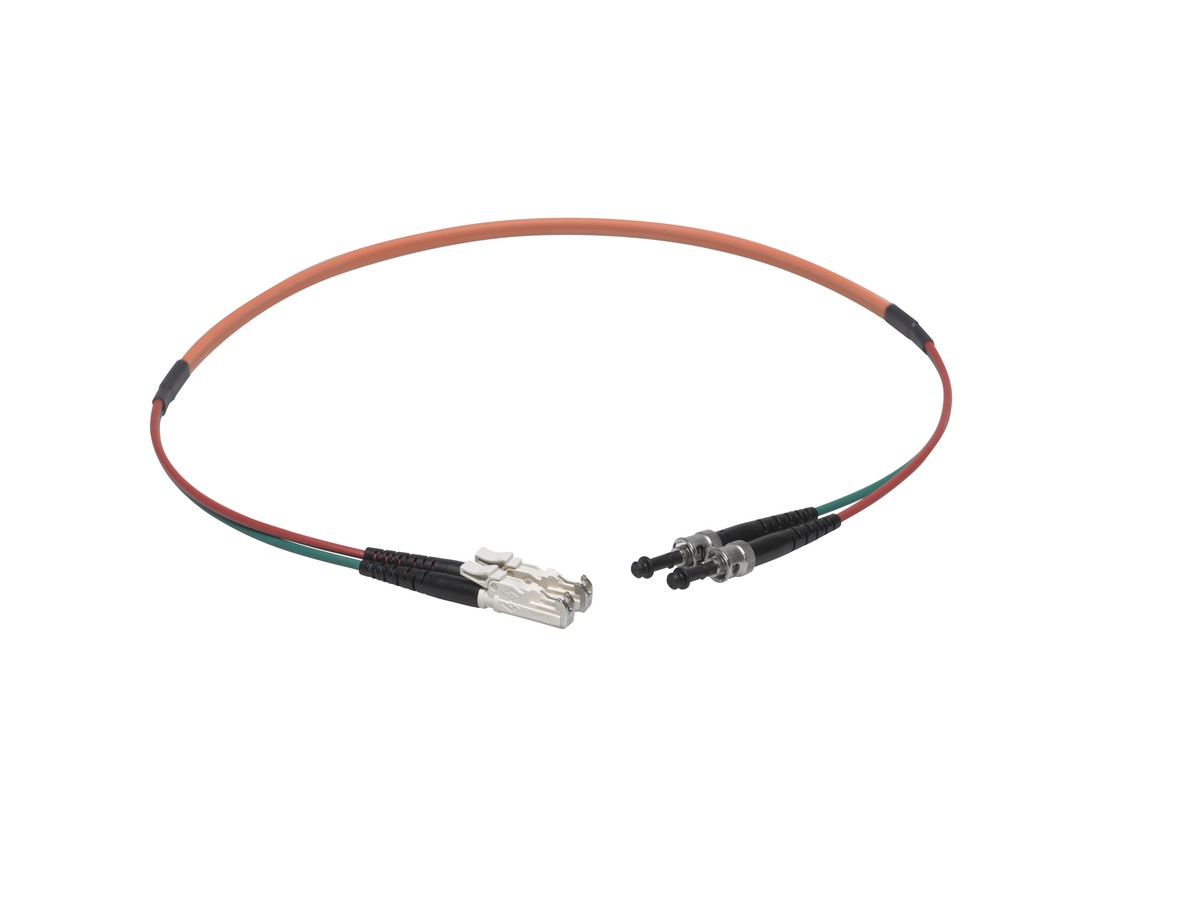 VL Dupl. Fig. 0 50/125 ST/E2000 or 2.0m