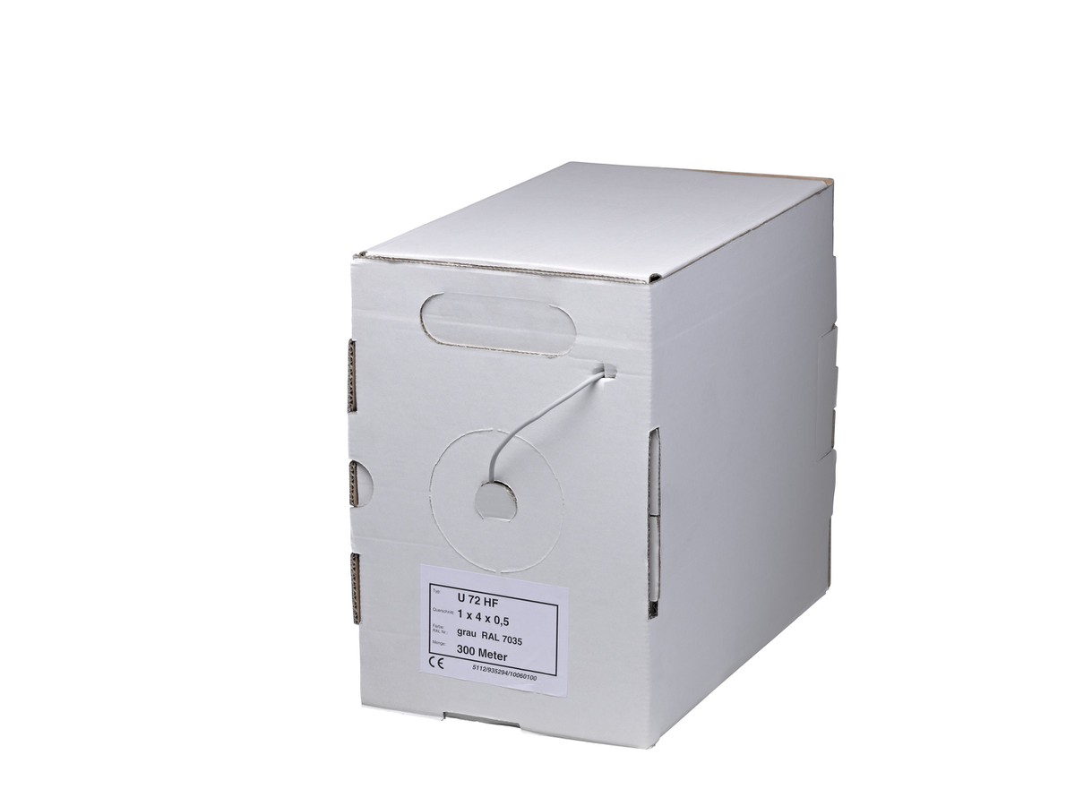 Box à 300m U72 1x4x0.5 hf grau Dca