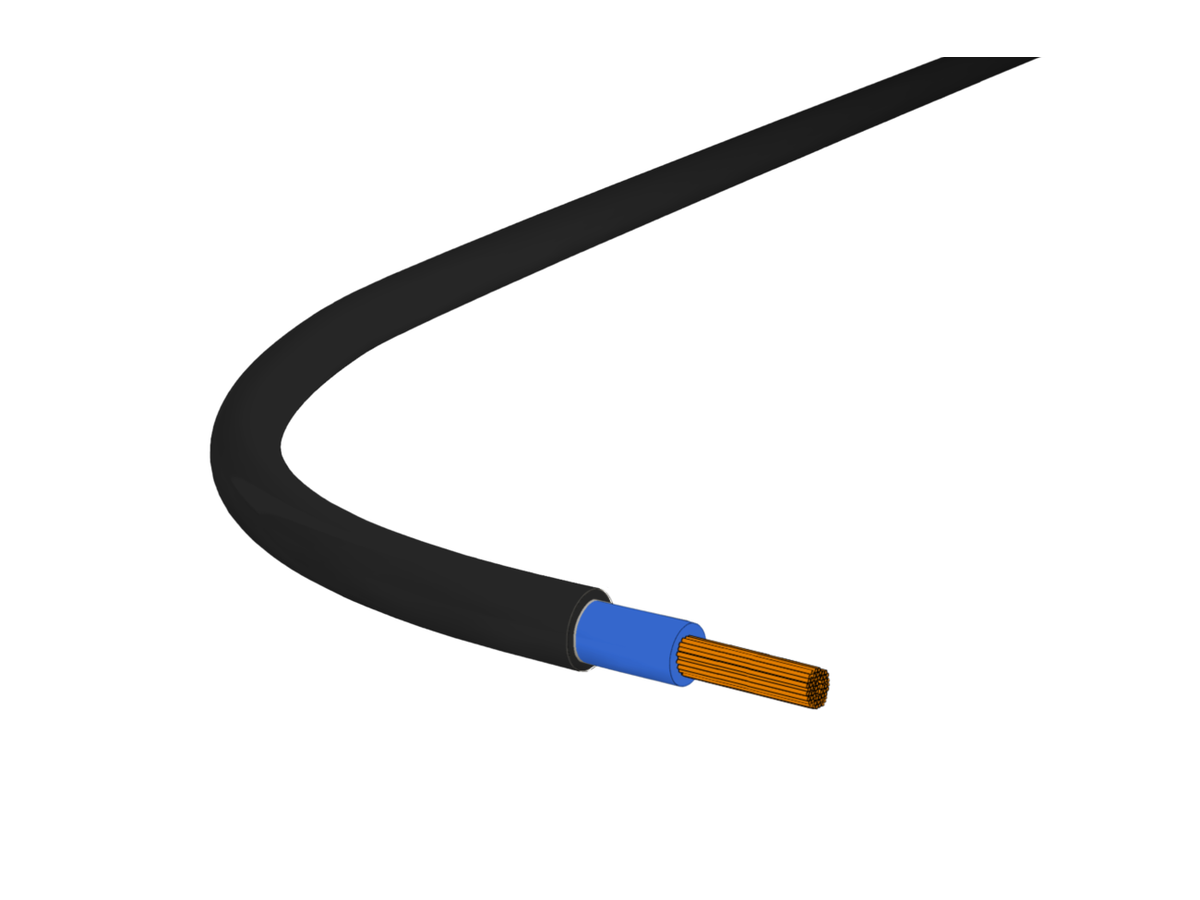 Soil flex 1x25 N sh noir Cca