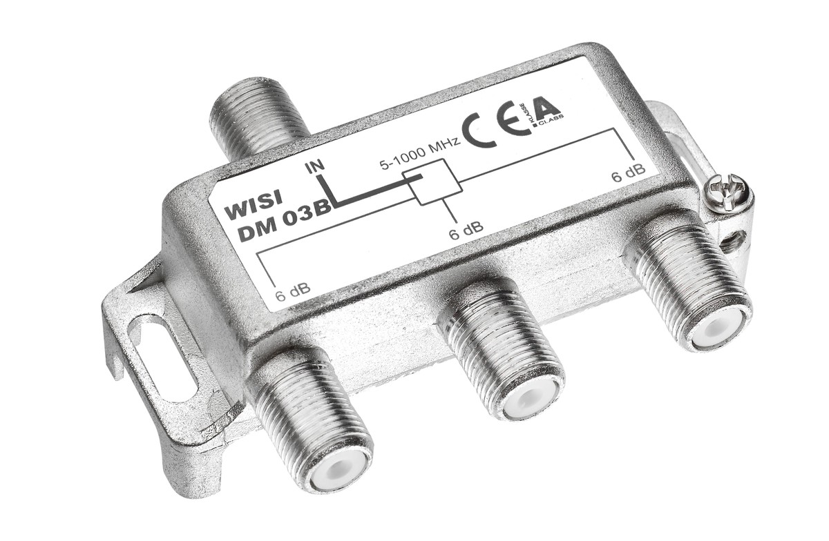 Répartiteur 3 voies, 5.9 dB 4-1000MHz