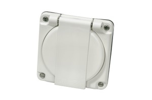 NUP mit Klappdeckel weiss