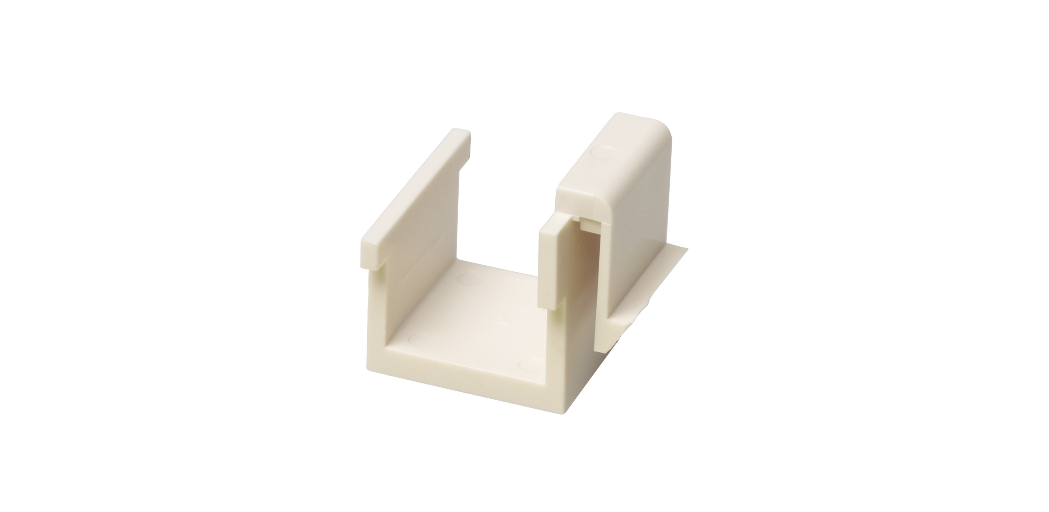 Keystone Blinddeckel für Anschlussdosen, Feller Standard, für 2x KS/GG45, weiss