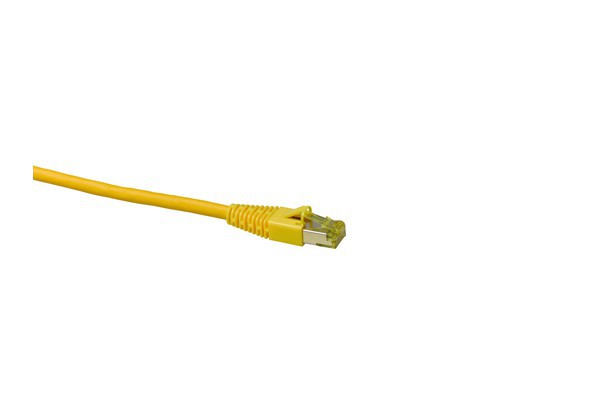 SWIT-VL RJ45 Kat6A S/STP HR hf gelb 2.0m inkl. Beschriftungen