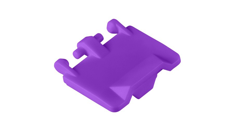 R&M Cache-poussière pour module RJ45 EL4.0 violet UC:20