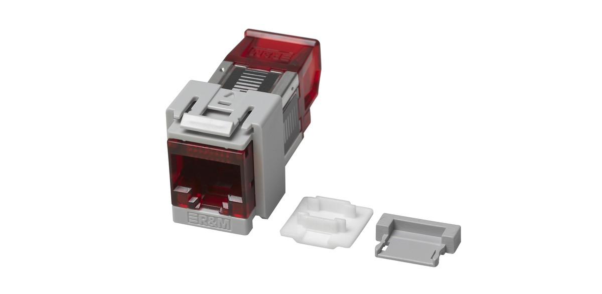 R&M Modul 1xRJ45 Cat.6A UTP Snap-In