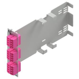 Module enfichable Trunk pour bac à cartes 12xE2000/SC SX 3HE 7TE sans raccords