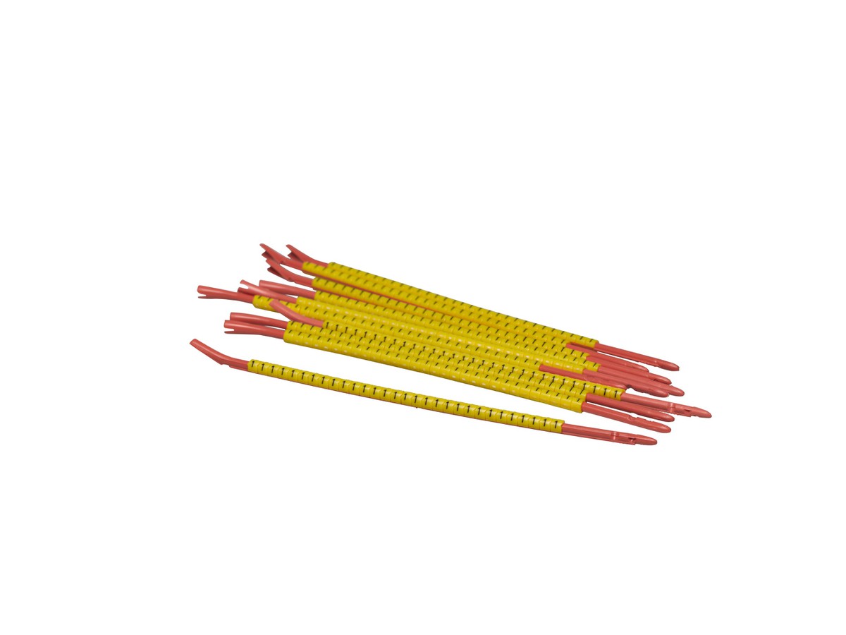Schnapptüllen 06 gelb 2.6-3.5 "1" VPE: 10 Stäbe à 30 Stk. (300Stk)