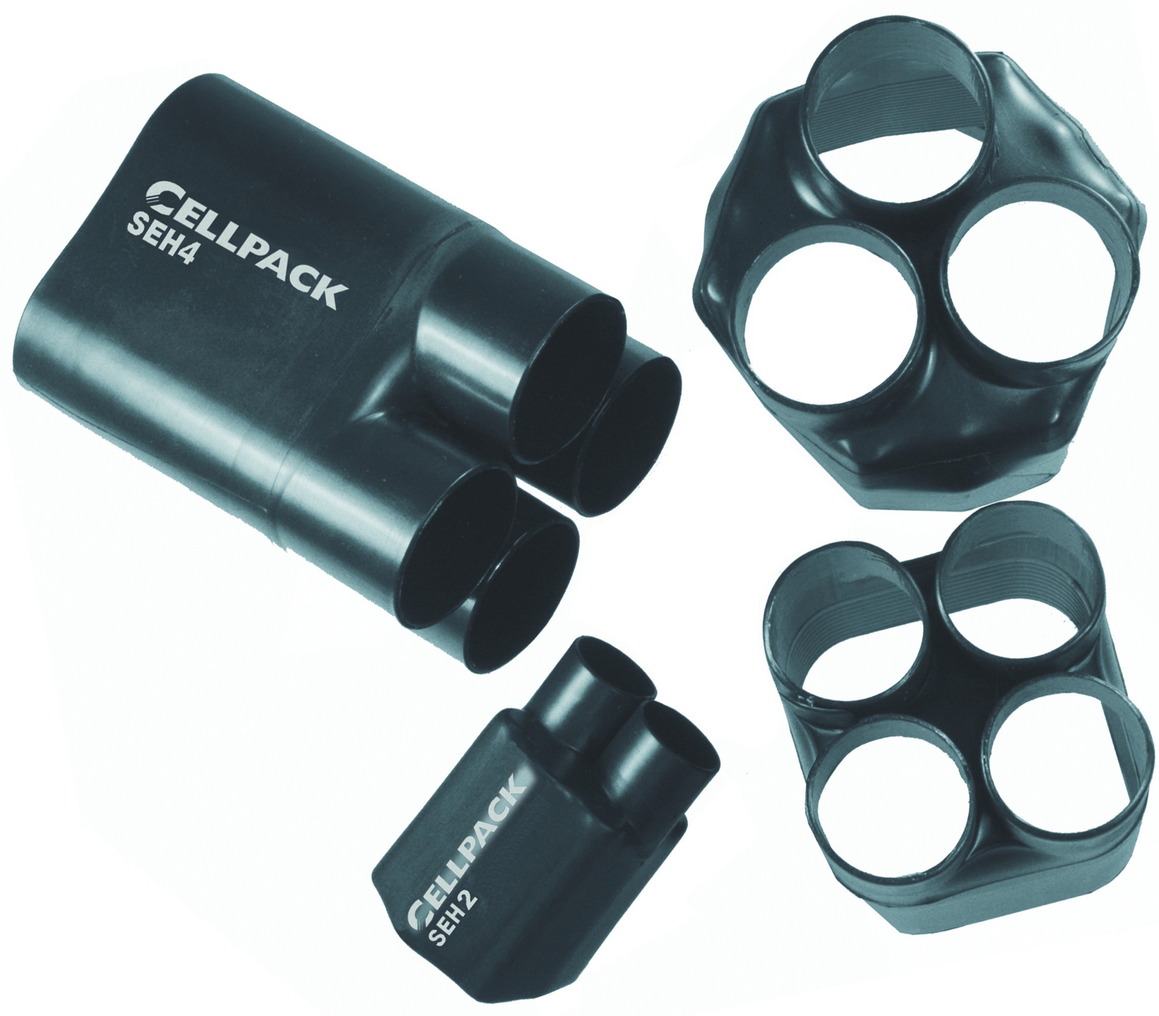 Warmschrumpf-Aufteilkappe mit Kleber SEH2 60-20