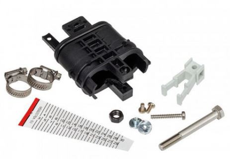 ECAM D18 Double entrée vide pour câble rond de 6-18 mm