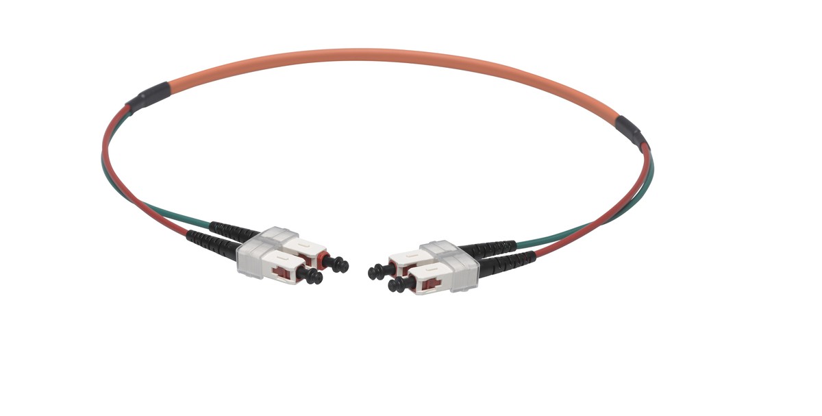 VL Dupl. Fig. 0 50/125 SC/SC or 2.0m