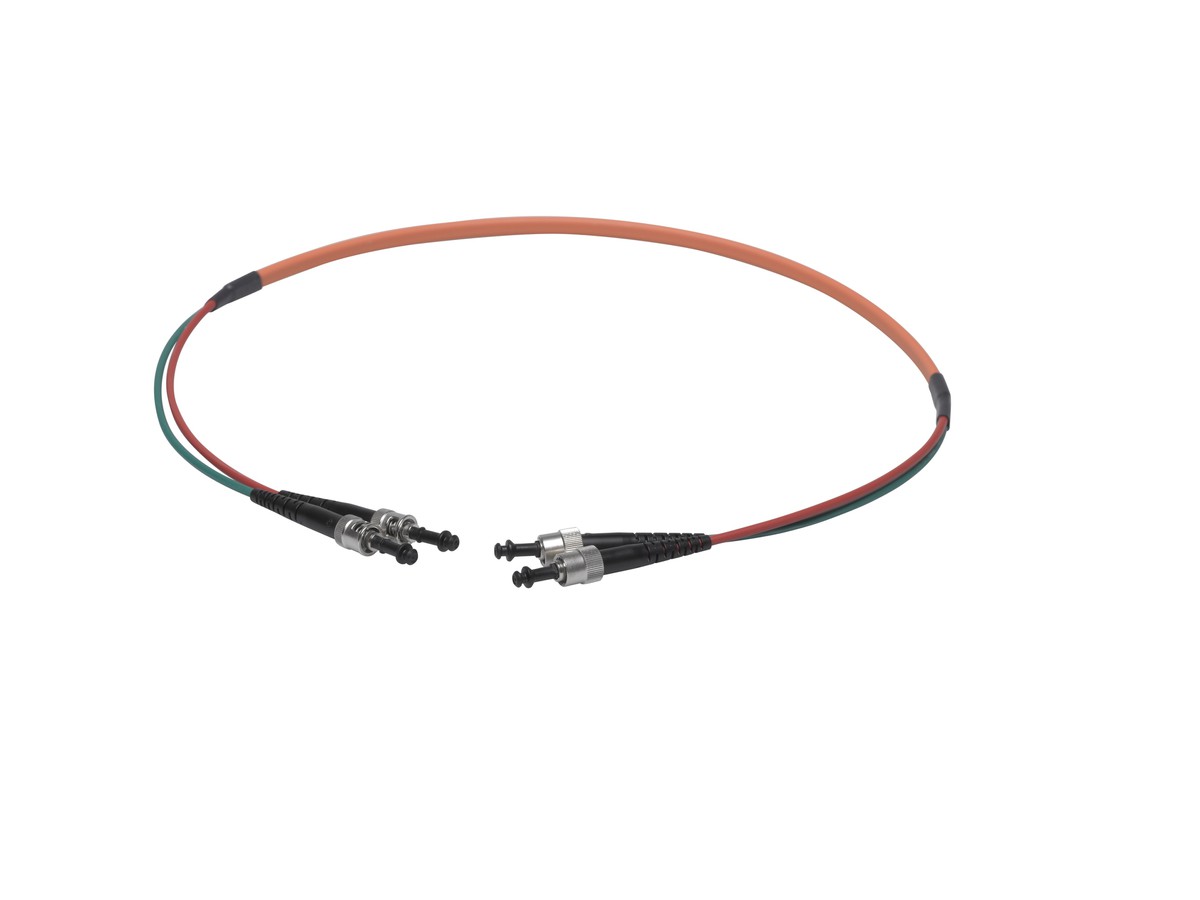 VL Dupl. Fig. 0 50/125 ST/FC/PC or 15.0m
