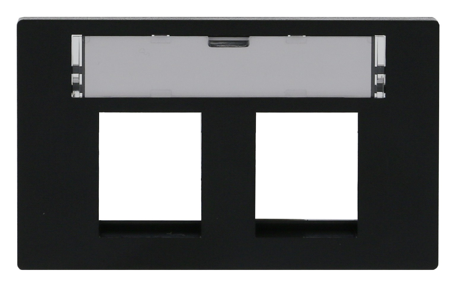 FLF Anschlussdose, 2x Keystone 20, sz