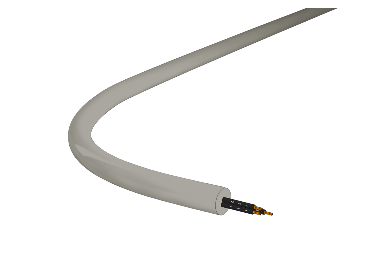 HSLH-OZ flex 8x1.5 Nr. hf grau Cca