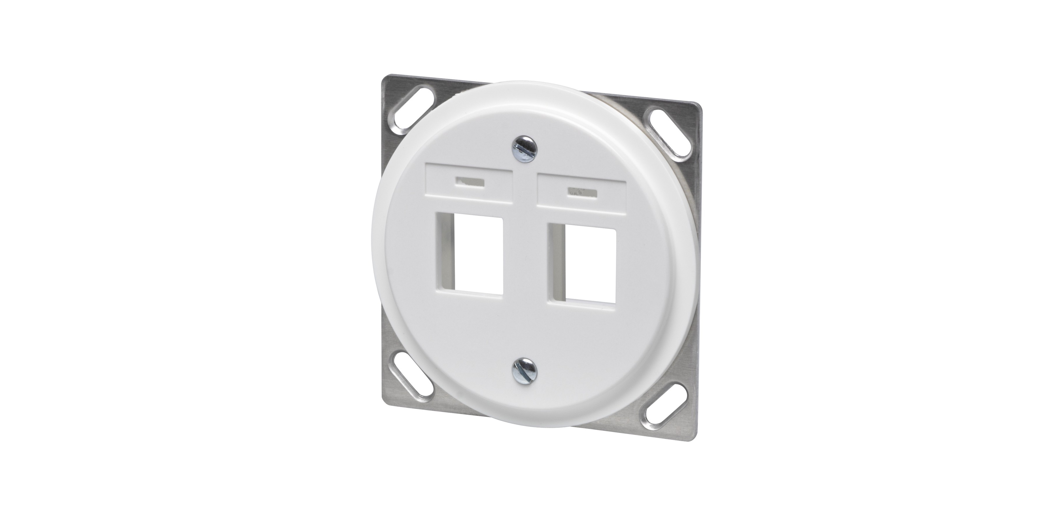 AMP RJ45 IK d 63mm 1/2 fach ws