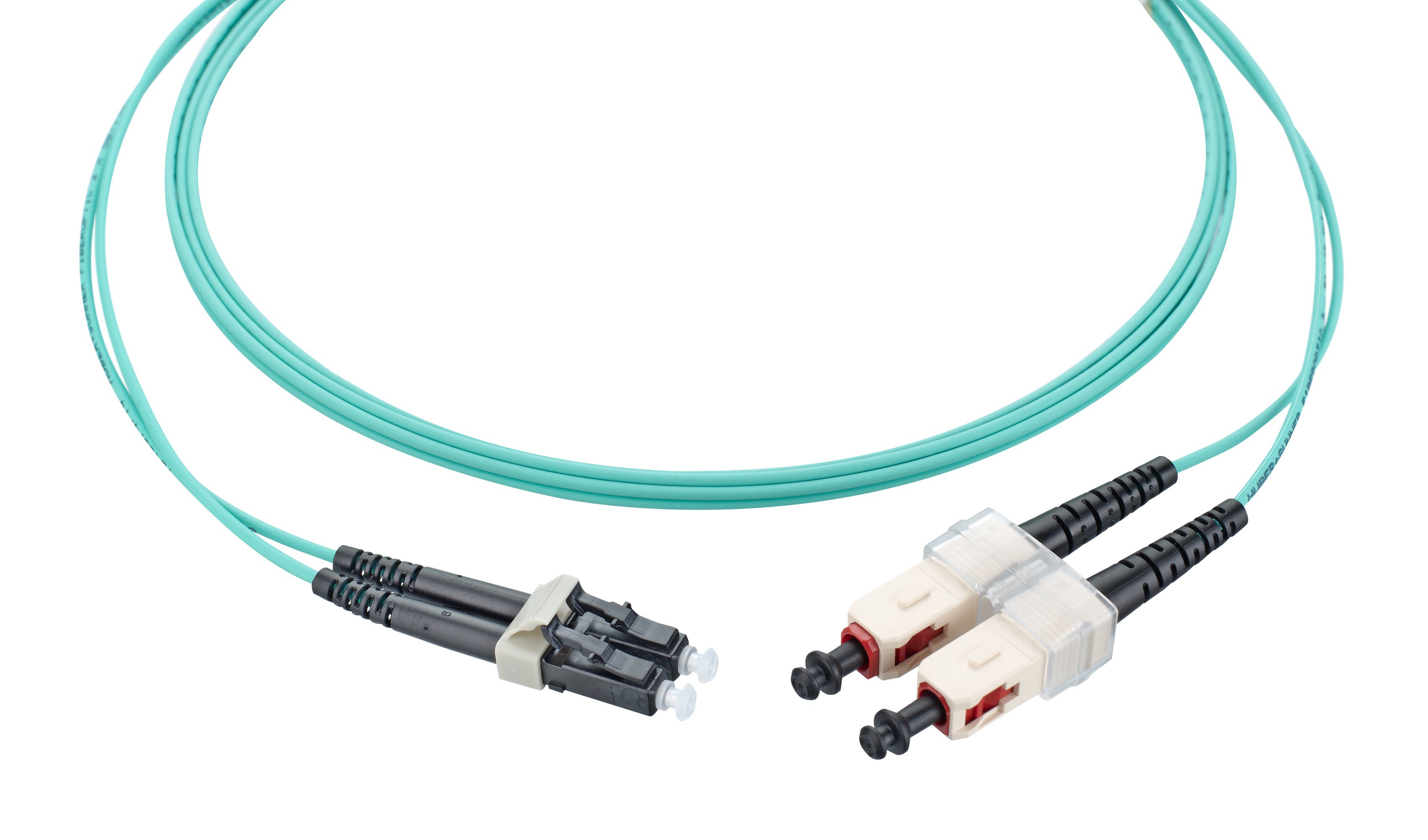 SWIT-VL Dupl. Fig.8 OM3 LC/SC tk 20m Inkl.Beschriftung