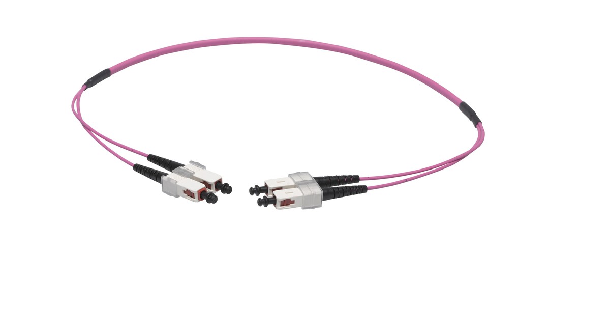 VL VBS Typ 125 Duplex AD 50/125 OM4 SC/SC 2.0m