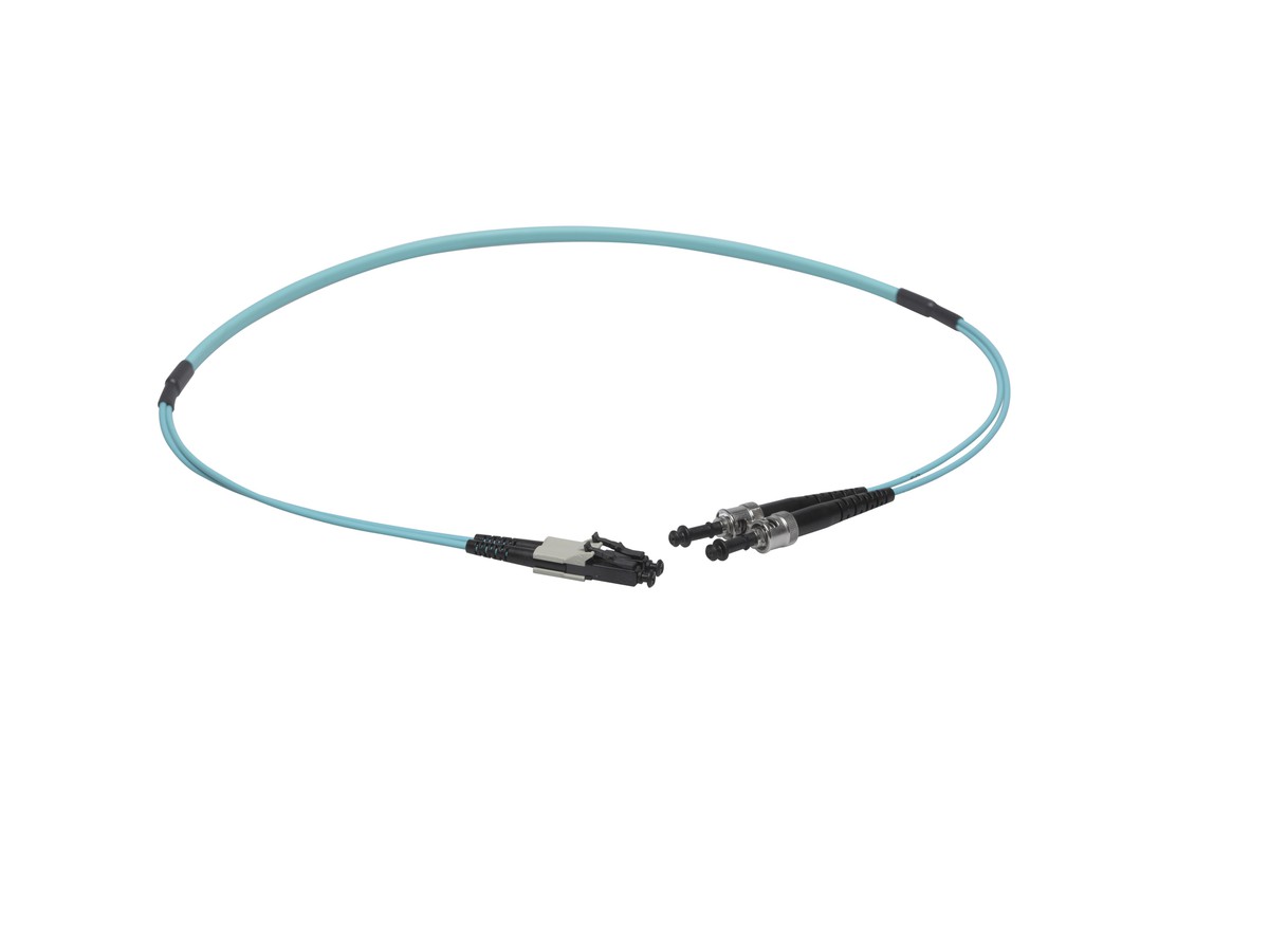 VL Dupl. Fig. 0 50/125 OM3 ST/LC tk 1.5m