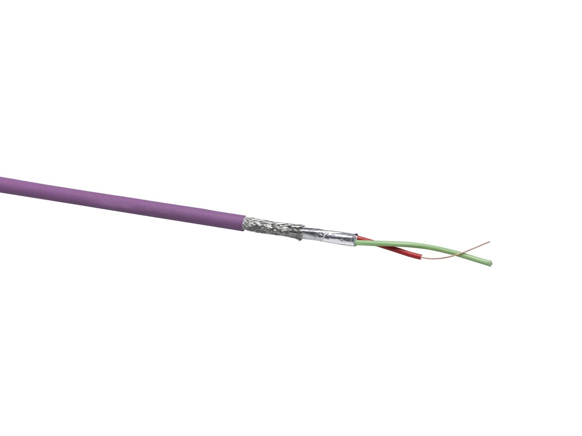 Profibus 02YS(St)CH 1x2x0.64 hf violett Fca