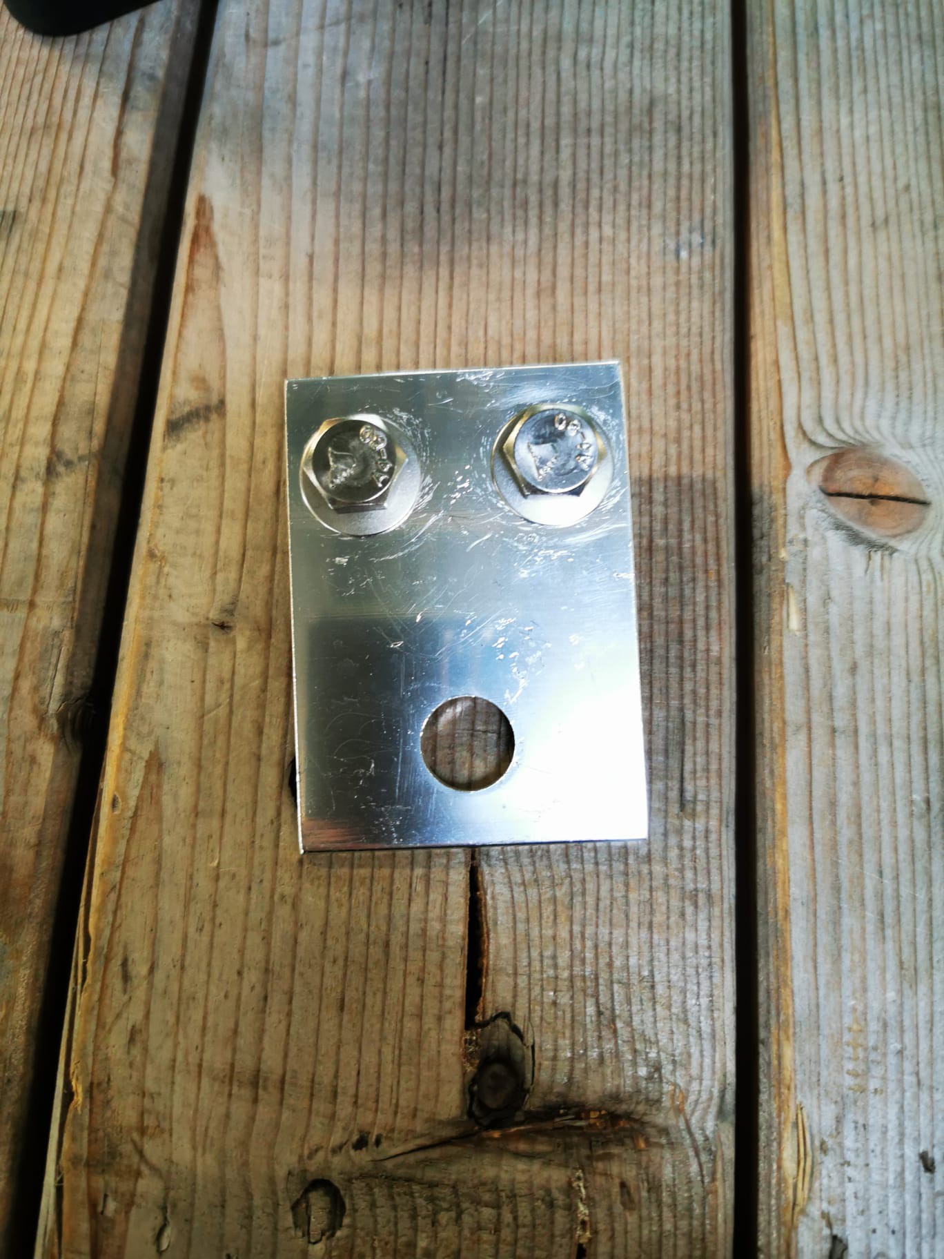 Raccordement à visser M8 pour conducteur PEN