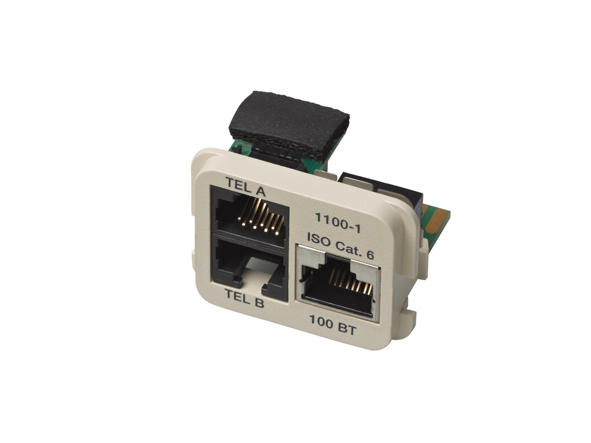 3xRJ45 100B-TX+2xTT STP/UTP bc