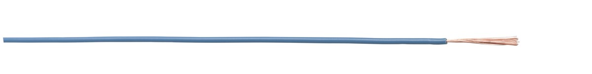 Litze 1mm2 hf 90°C schwarz-weiss  RAL 9005/9010, (H)05Z-K
