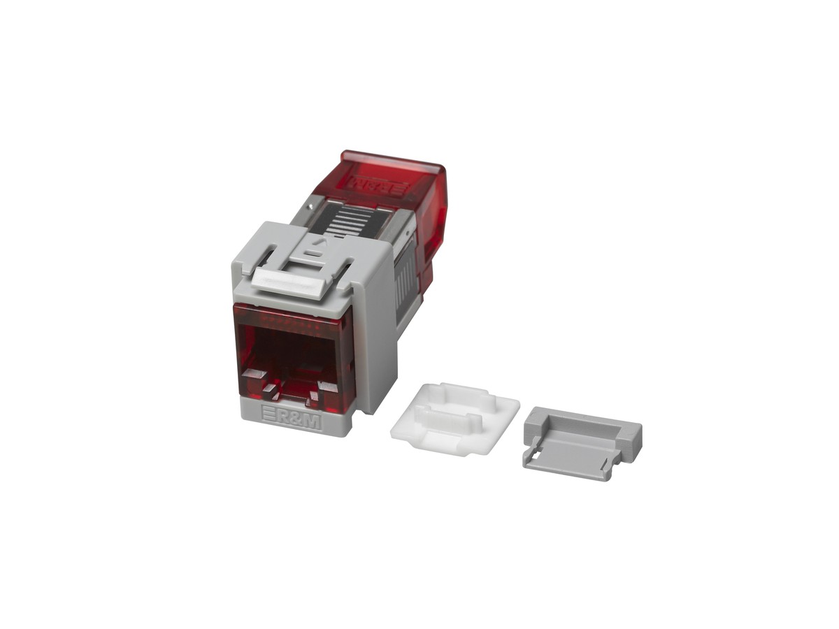 R&M Modul 1xRJ45 Cat.6A UTP Snap-In