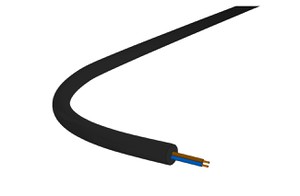 Gdv H07RN-F 2x1.5 LN schwarz Eca