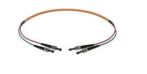 VL Dupl. Fig. 0 50/125 ST/ST or 2.5m