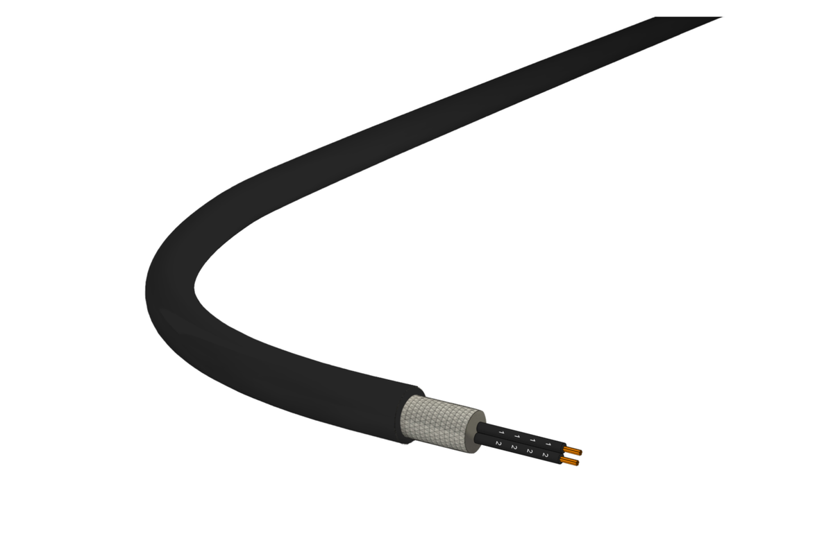 Soil EMC flex 2x10 Nr. sh noir Eca