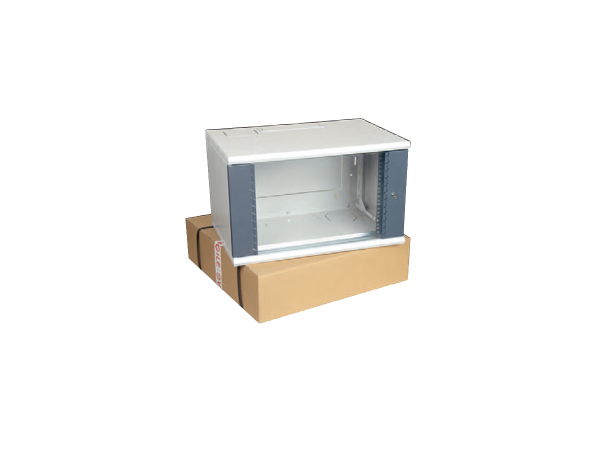 Wand- Standrack 19“ PKS 500 600x513x760 15HE zerlegt RAL7035
