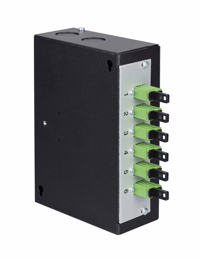 LWL DIN AP Box sz zu ML 6xE2000/APC MST SM