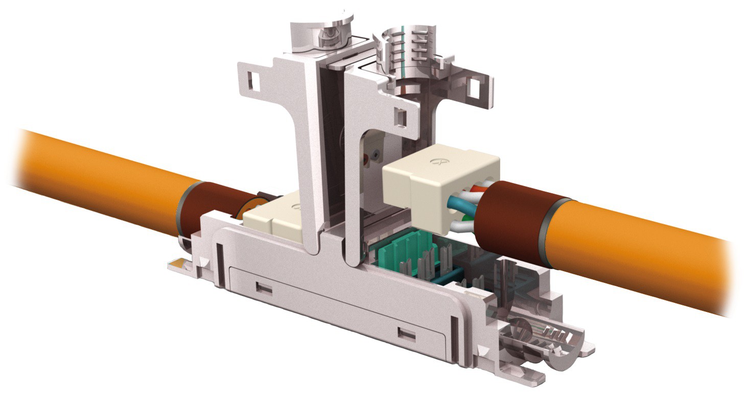 KABLAN Extender Kat. 6A STP AWG 24-22 ISO/IEC beidseitig aufschaltbar