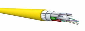 Câble universel FO 12x12 9/125 OS2 5kN LSFH BendBright 15.6mm Cca