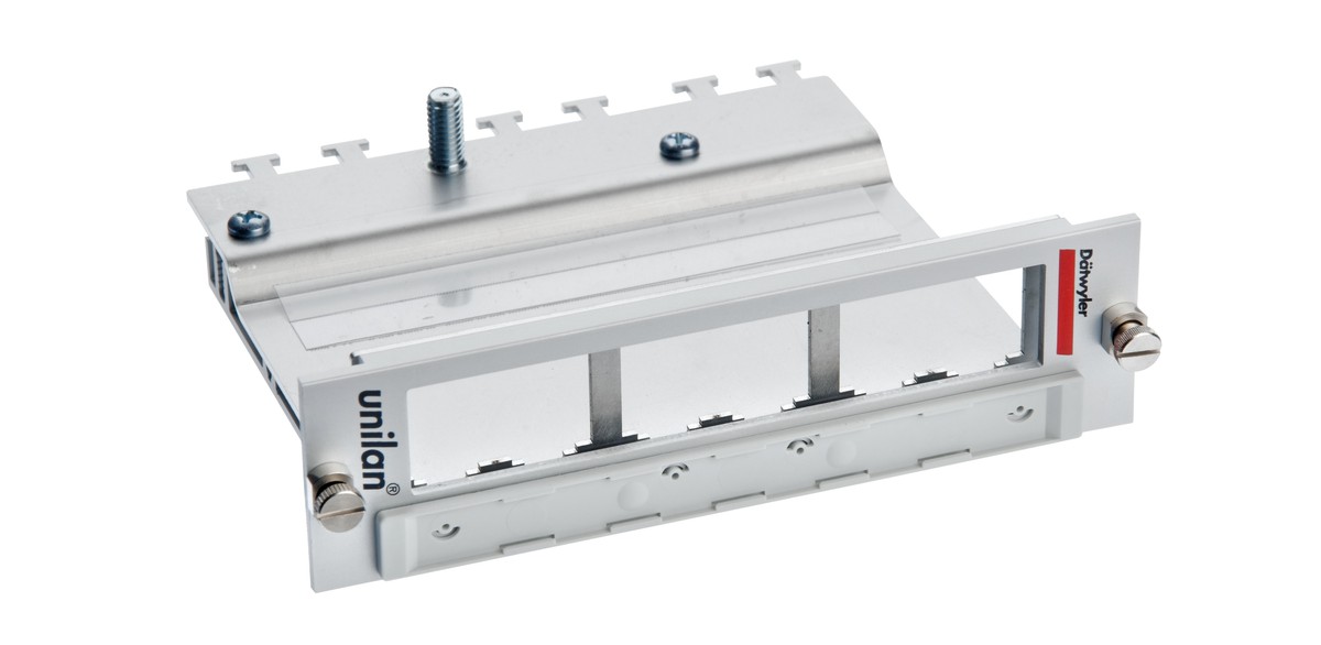 unilan Einschub 3HE, 7TE für 6xMS/MU/PS Cat.6 (zu BGT)