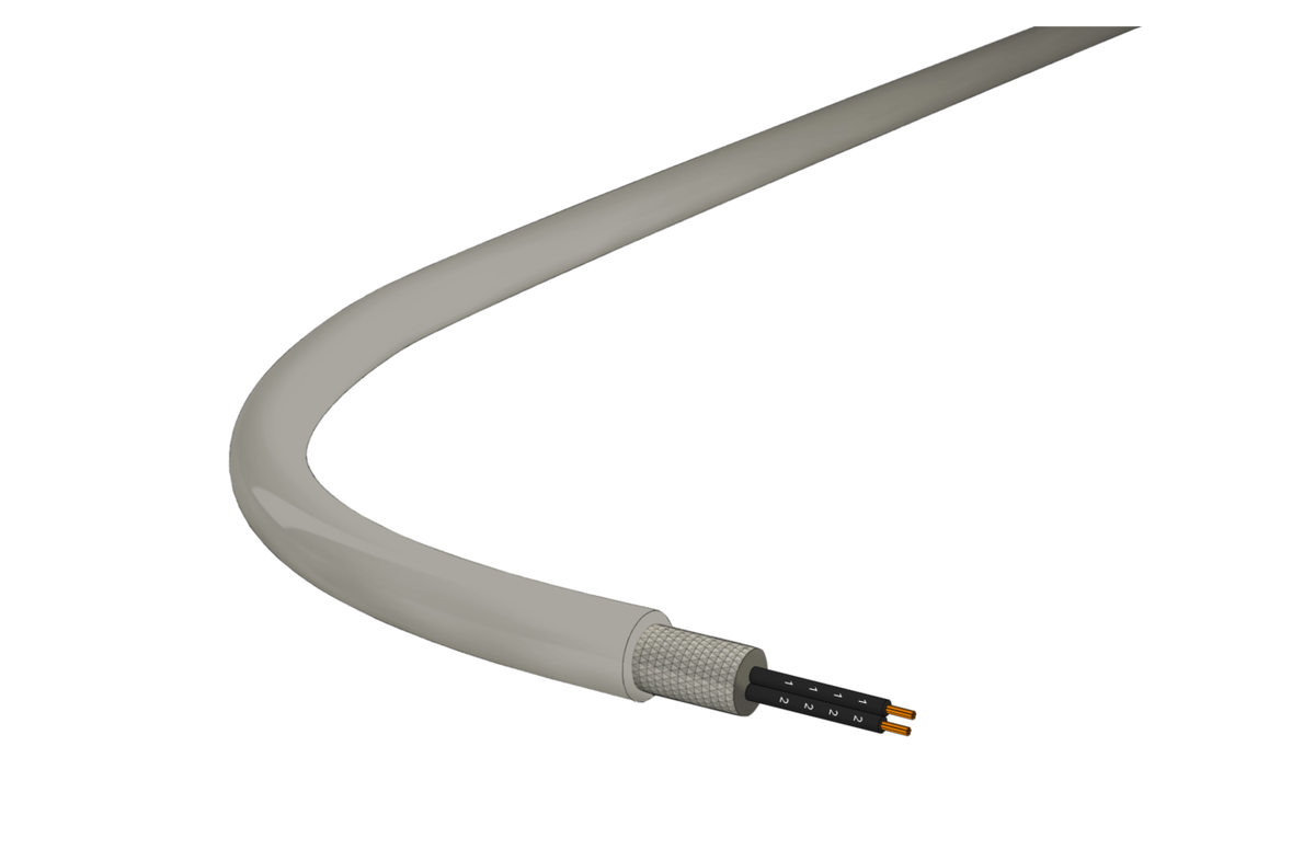 HSLCH-OZ flex 2x6 Nr. hf grau B2ca