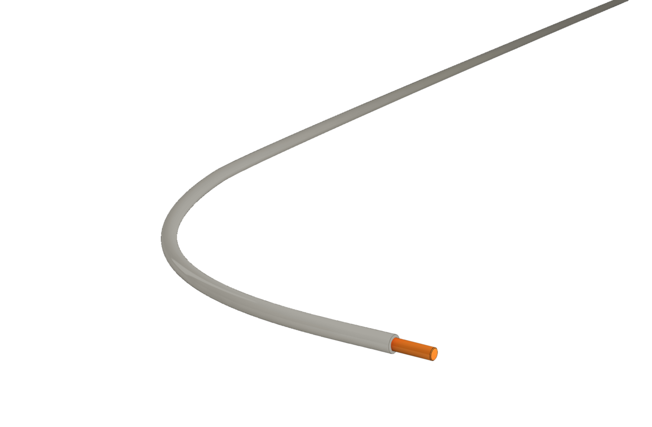 T-Draht 6 mm2 grau Eca