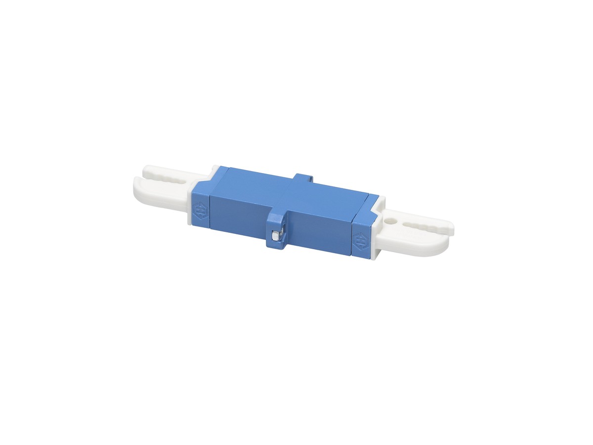 LWL MST H+S Singlemode E2000 blau mit Flansch