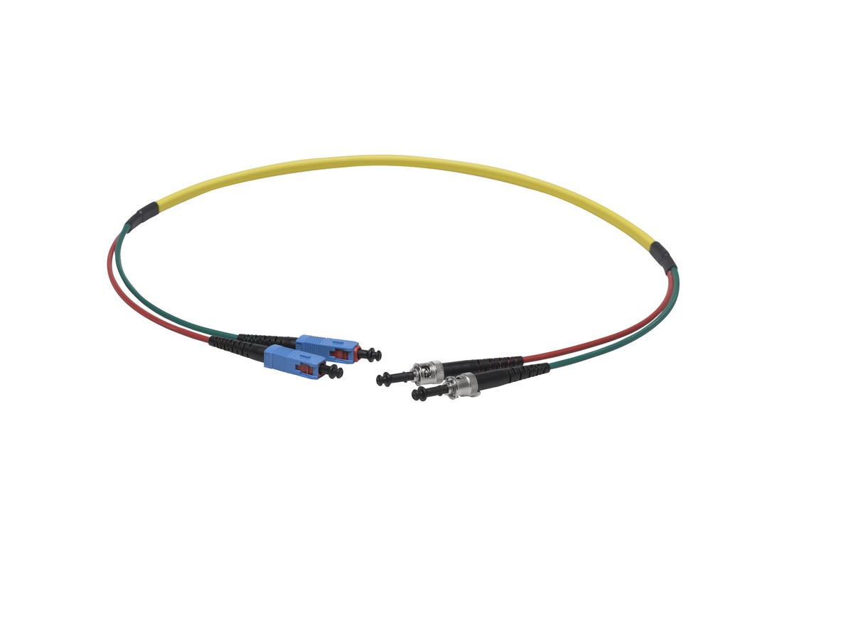 VL Dupl. Fig. 0 9/125 ST/SC gb 20.0m