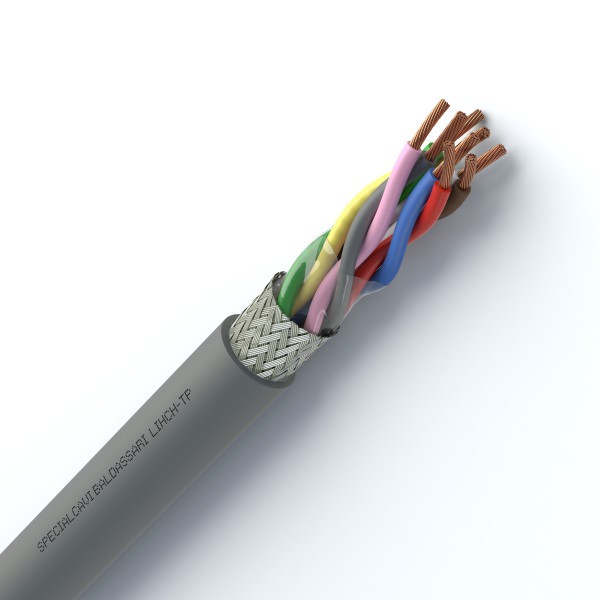 Steuerkabel LiHCH TP 4x2x0.25 DIN hf grau B2ca