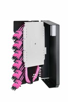 LWL DIN Gehäuse Schrägauslass sz 1xLC PC dupl. OM4 komp.