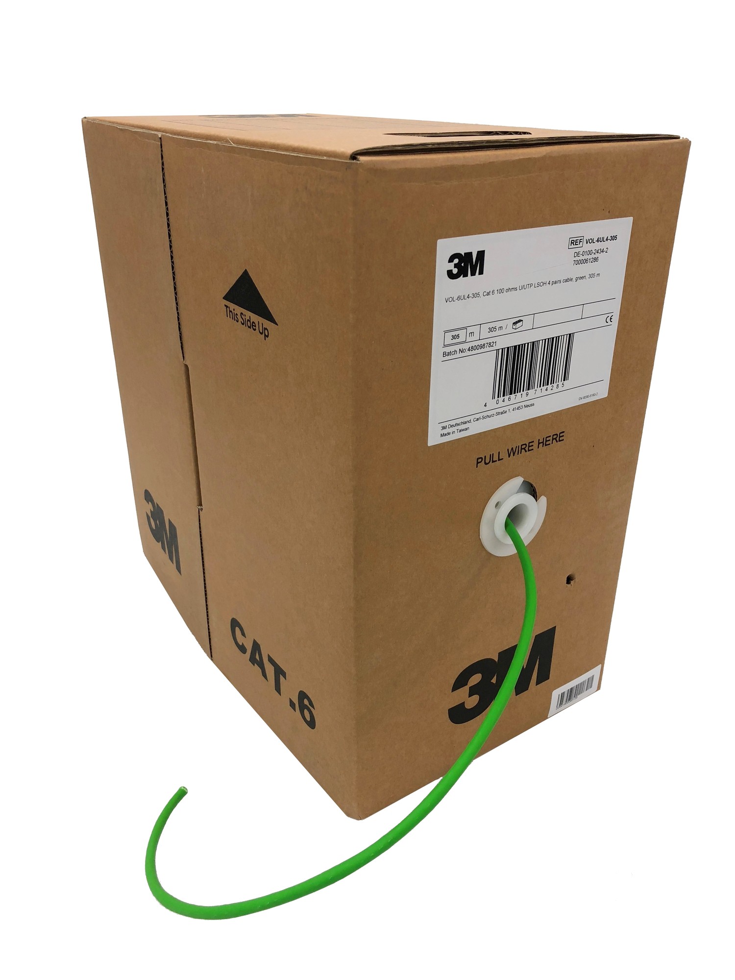 Everon Copper Datacom U/UTP 450/24 Kat. 6 LSZH/FRNC 305m Dca