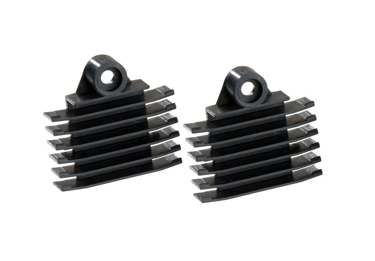 Schrumpfspleissschutzhalter-Set12fs bestehend aus zwei Halter mit je 2 Schrauben