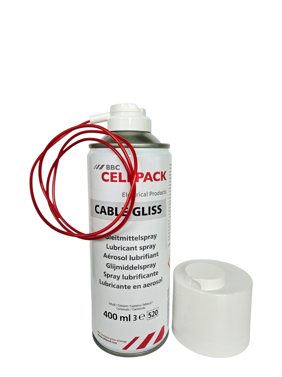 CABLE GLISS
Gleitmittelspray 400ml