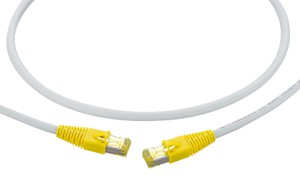 SWIT-VL RJ45 Kat6A S/STP HR hf grge 0.5m Inkl.Beschriftung